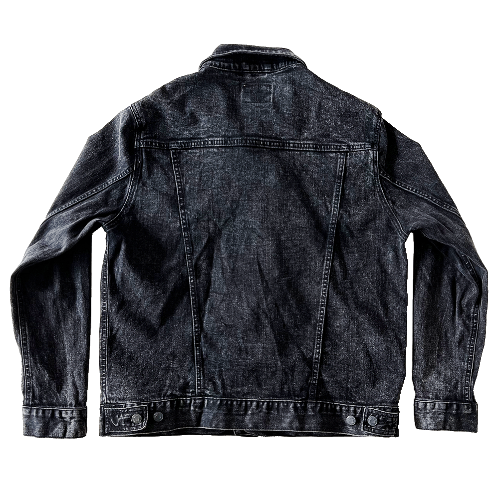 Black Denim Jacket – Inner War Strength Co.