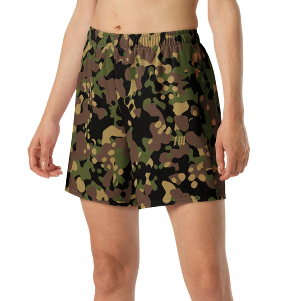 Flecktarn Camo Long Shorts