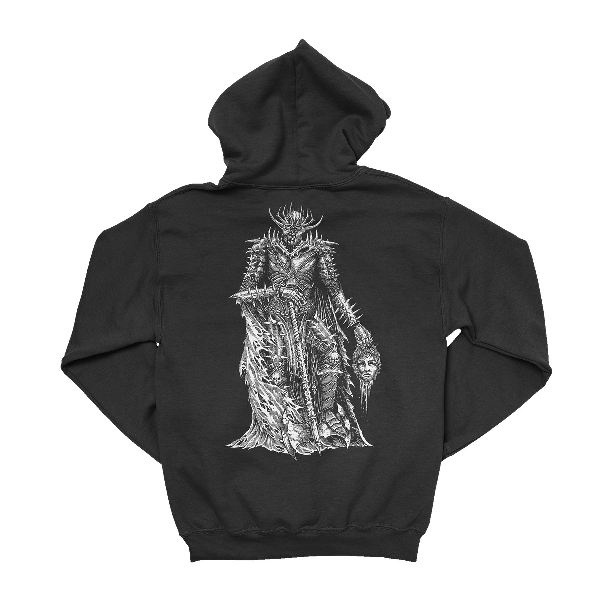 Powerbuilding Ebook + Hoodie Deal, hoodie back with artwork