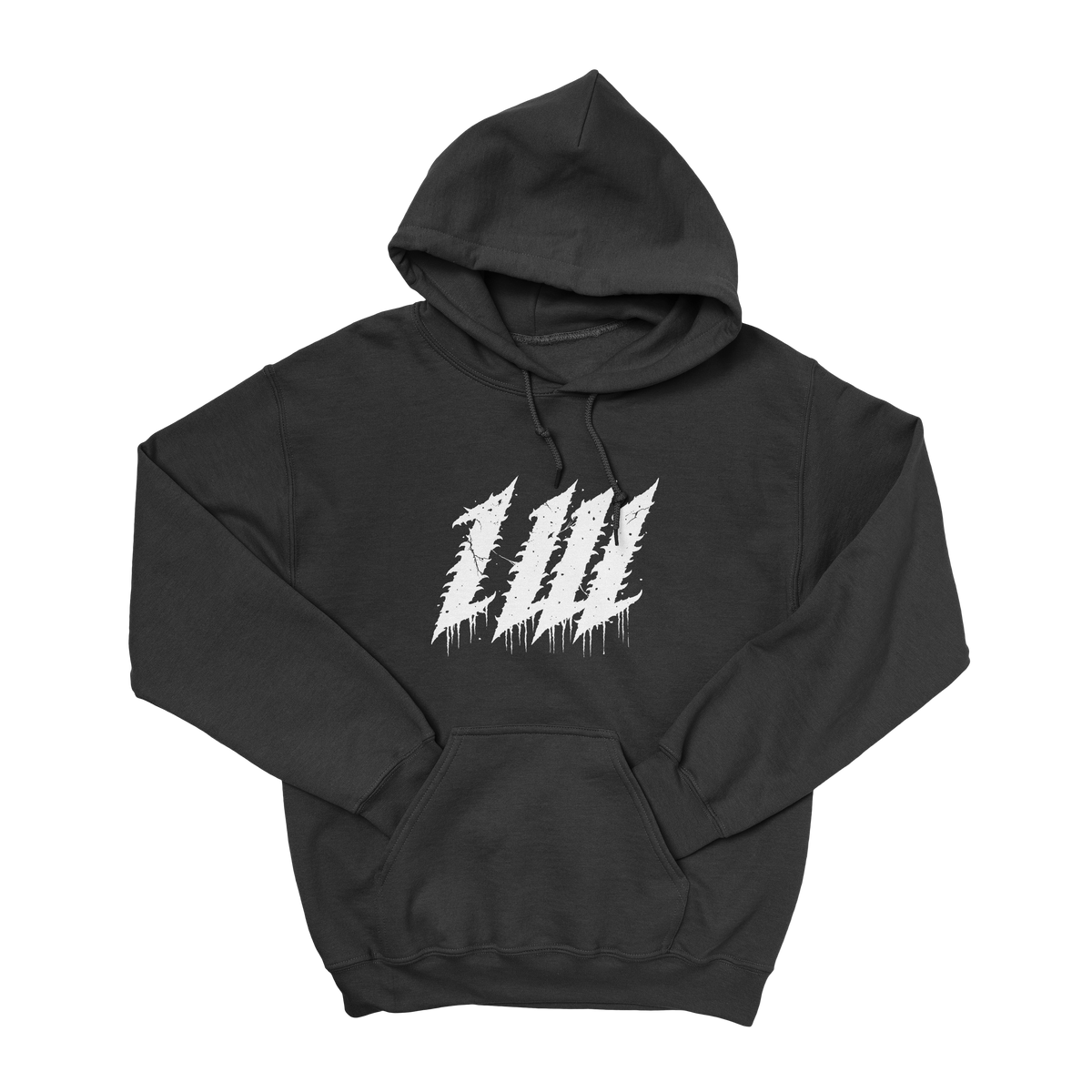 Operation Darkside Black Hoodie, front with small logo