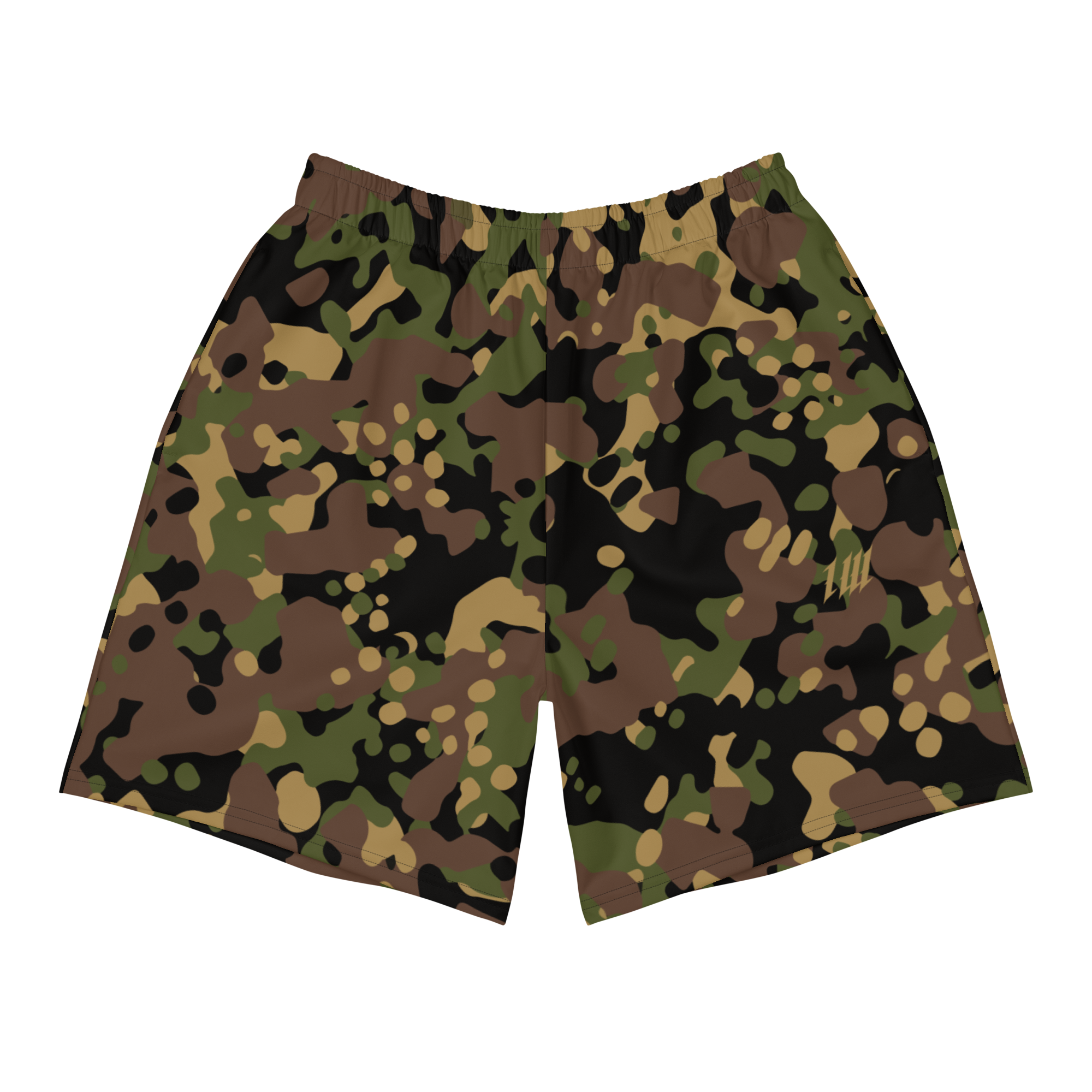 Flecktarn Camo Long Shorts