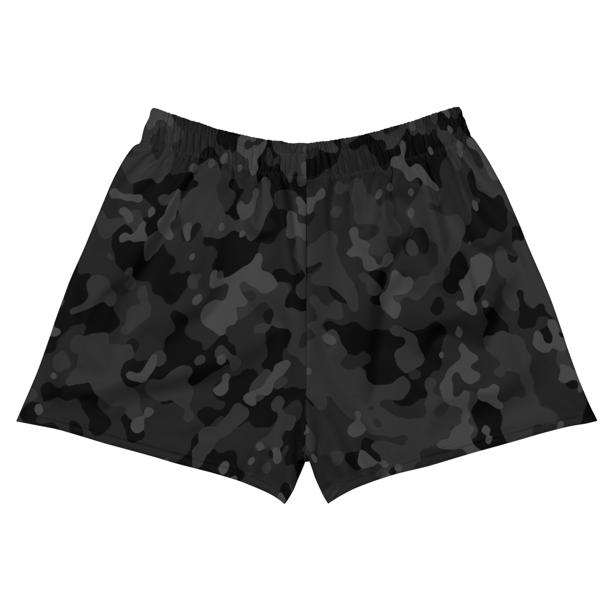 Black Camo Short Gym Shorts, back