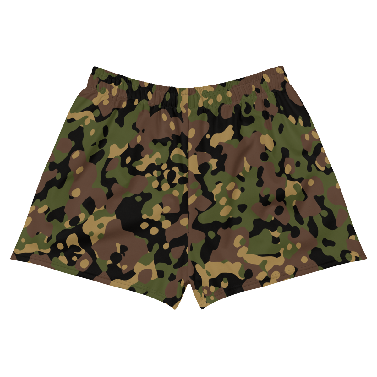 Flecktarn Camo Short Gym Shorts, back