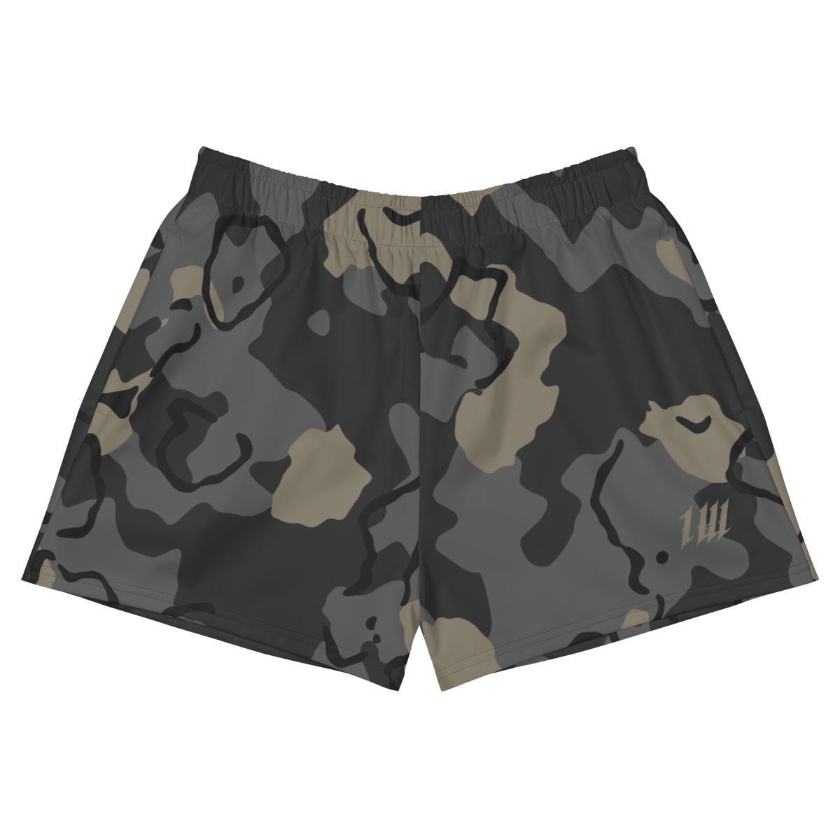 Urban Camo Short Gym Shorts, front