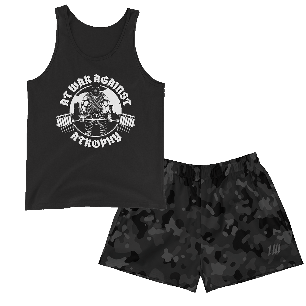 Hooligan Tank + Short Shorts Set, tank and shorts together