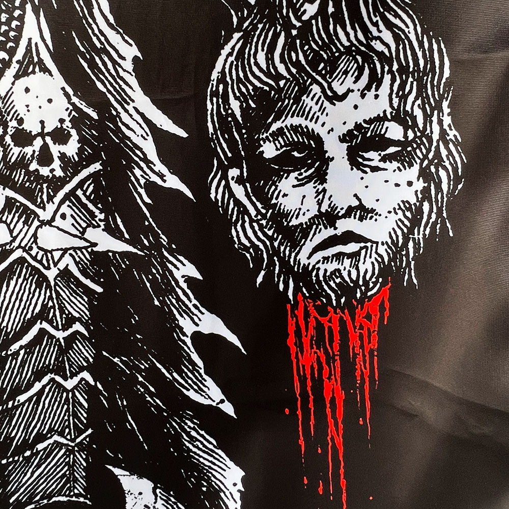 Operation Darkside Gym Wall Flag, artwork detail, second view