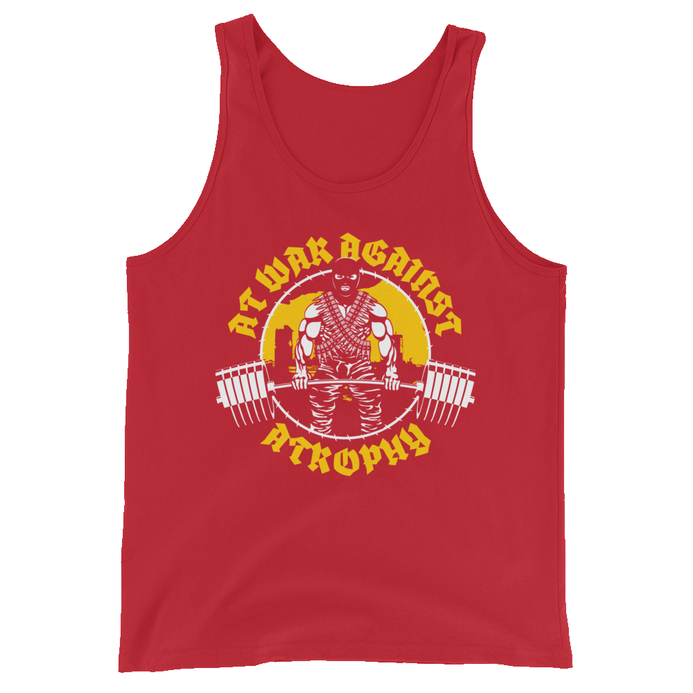 Iron Dissident Red Tank Top, front