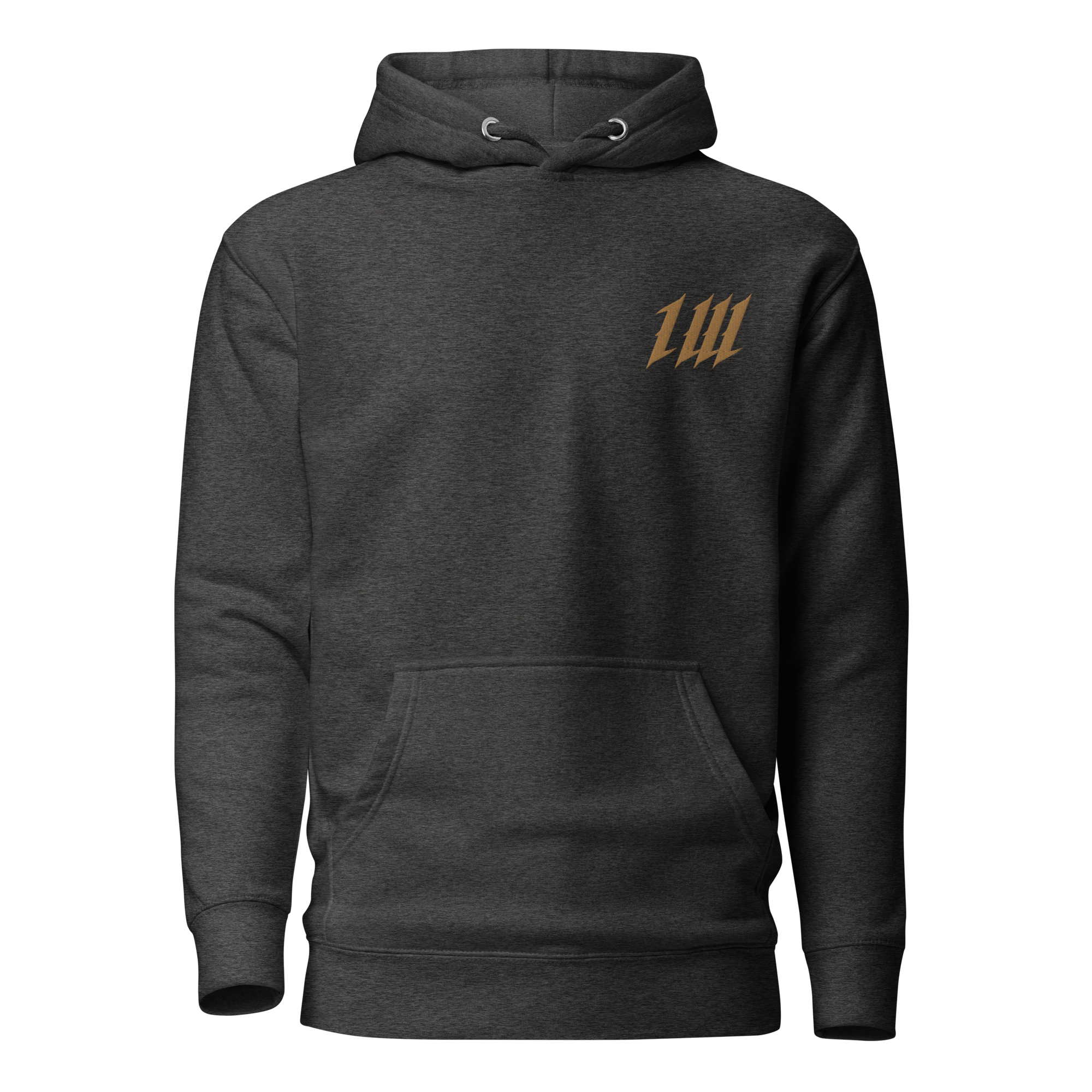 Minimal Charcoal Hoodie