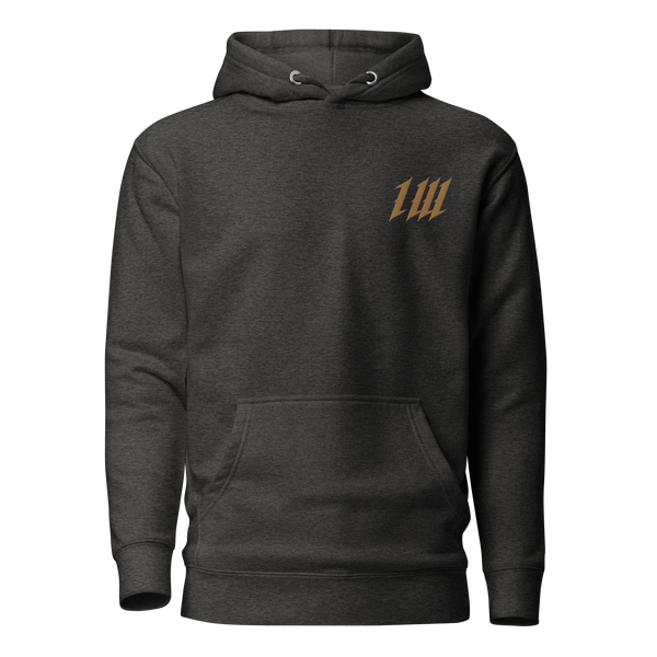 Minimal Charcoal Hoodie