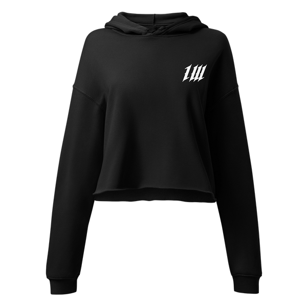 Minimal Womens Crop Hoodie