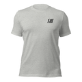 Minimal Ash Grey Gym T-Shirt, front