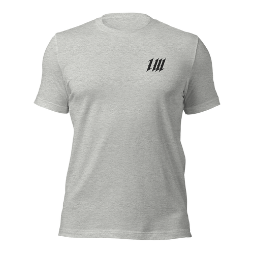Minimal Ash Grey Gym T-Shirt, front