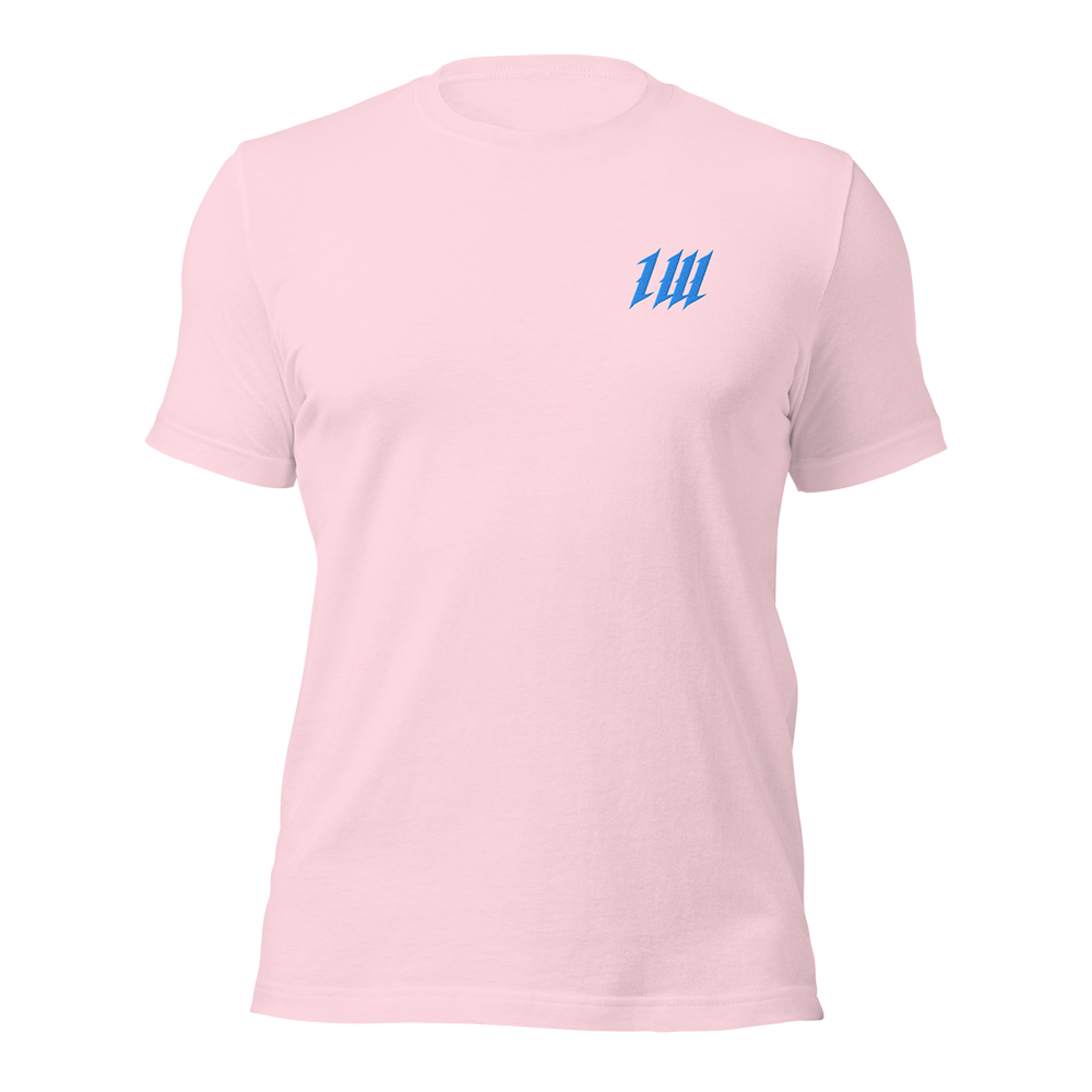 Minimal Miami Pink Gym T-Shirt, front