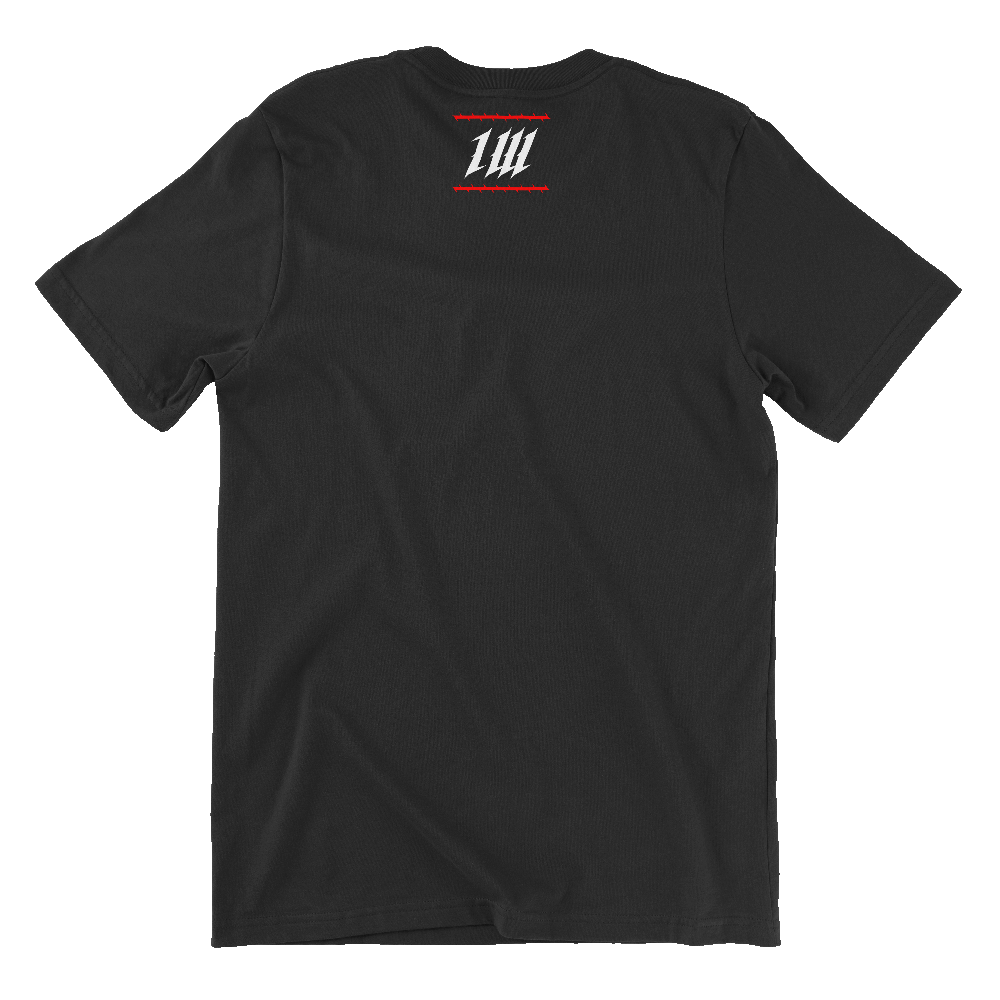 Warskull Black Gym T-Shirt, back