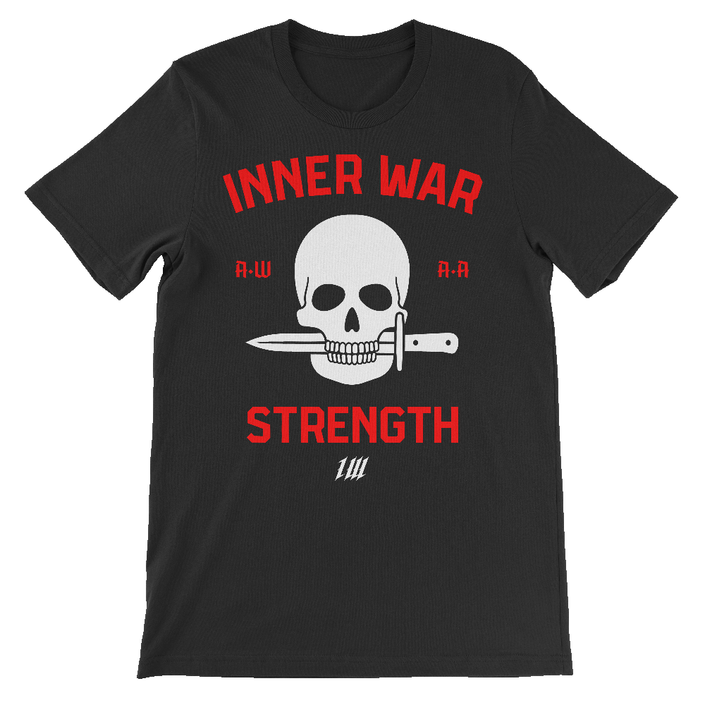 Warskull Black Gym T-Shirt, front