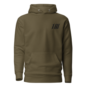 Minimal Military Green Hoodie