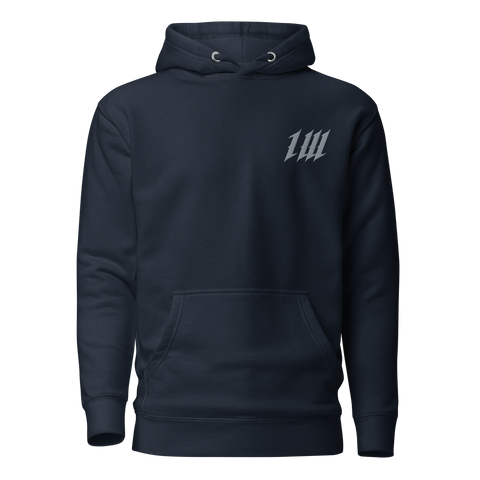 Minimal Navy Hoodie