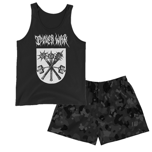 Agitator Tank + Camo Shorts Set, tank and shorts together