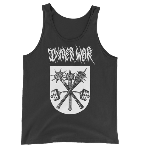 Weapons of War Black Tank Top, front