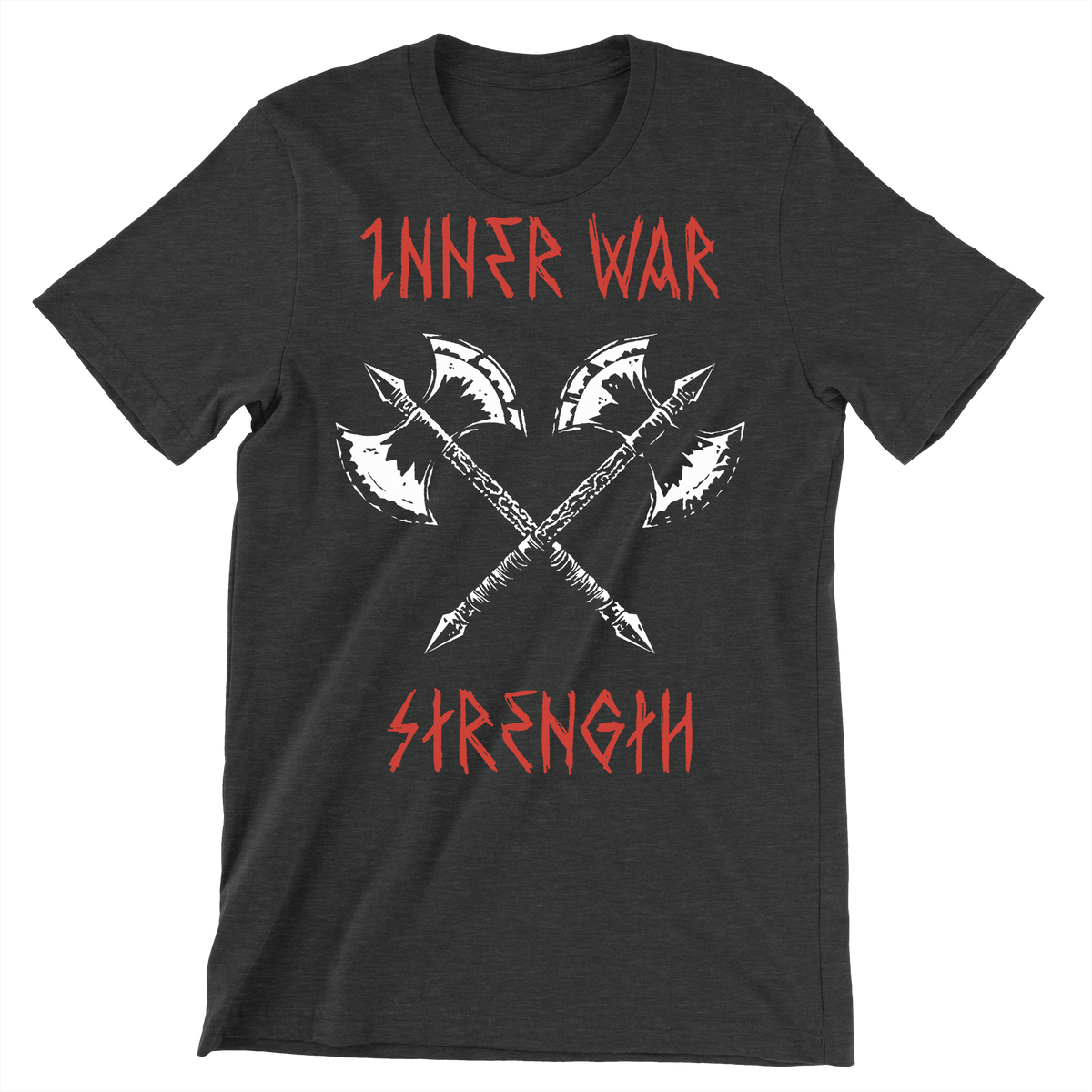 Barbaric Axes Vintage Gym T-Shirt, front