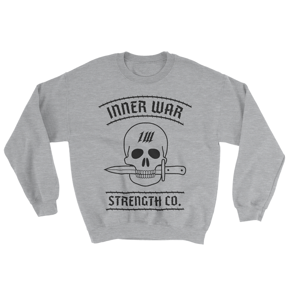 Inner War Warskull Ash Crewneck Sweater