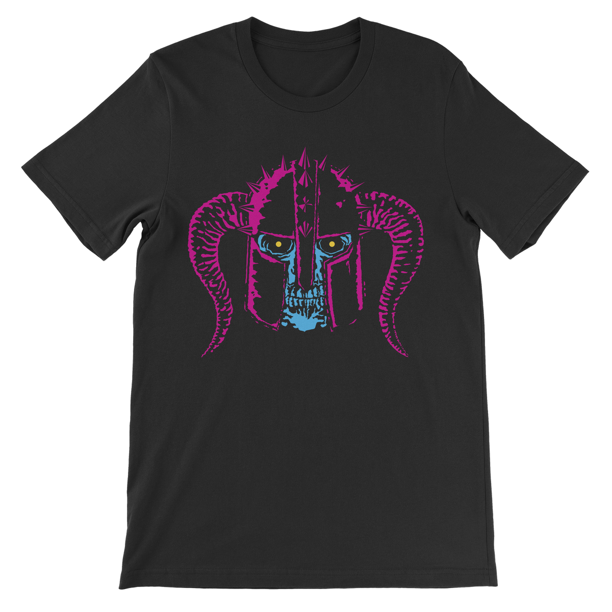 Neo Barbarian Black Gym T-Shirt, front