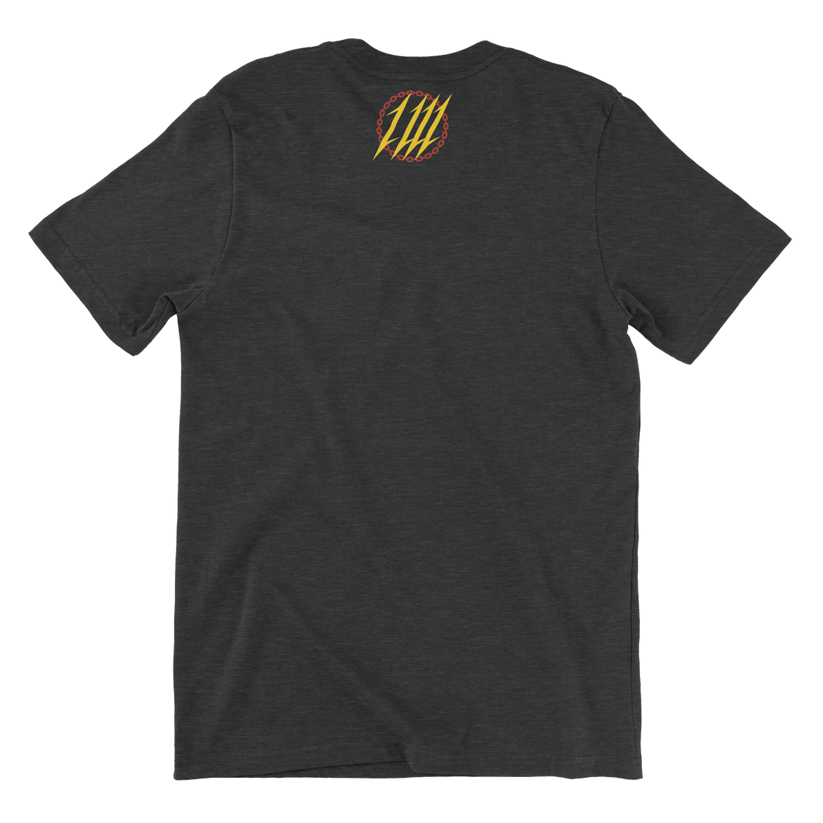 Hades Barbarian Gym T-Shirt, back with Inner War monogram