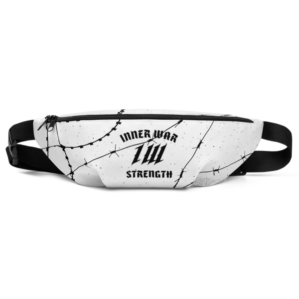 Barbed White Fanny Pack