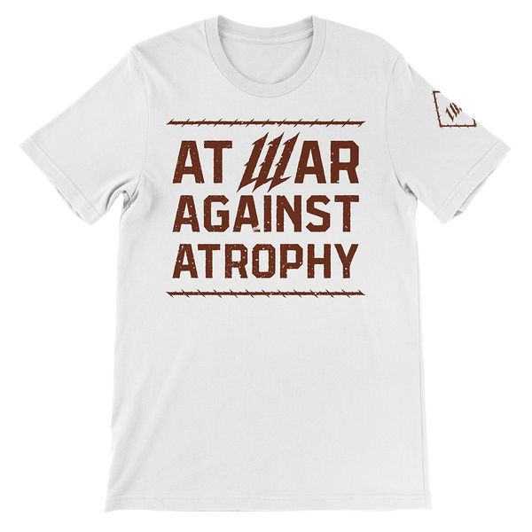 Against Atrophy White Tee