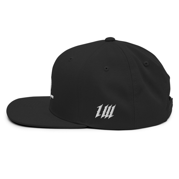 Warskull Black Snapback Hat
