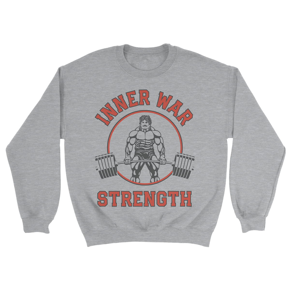 Golden Era Grey Crewneck, front