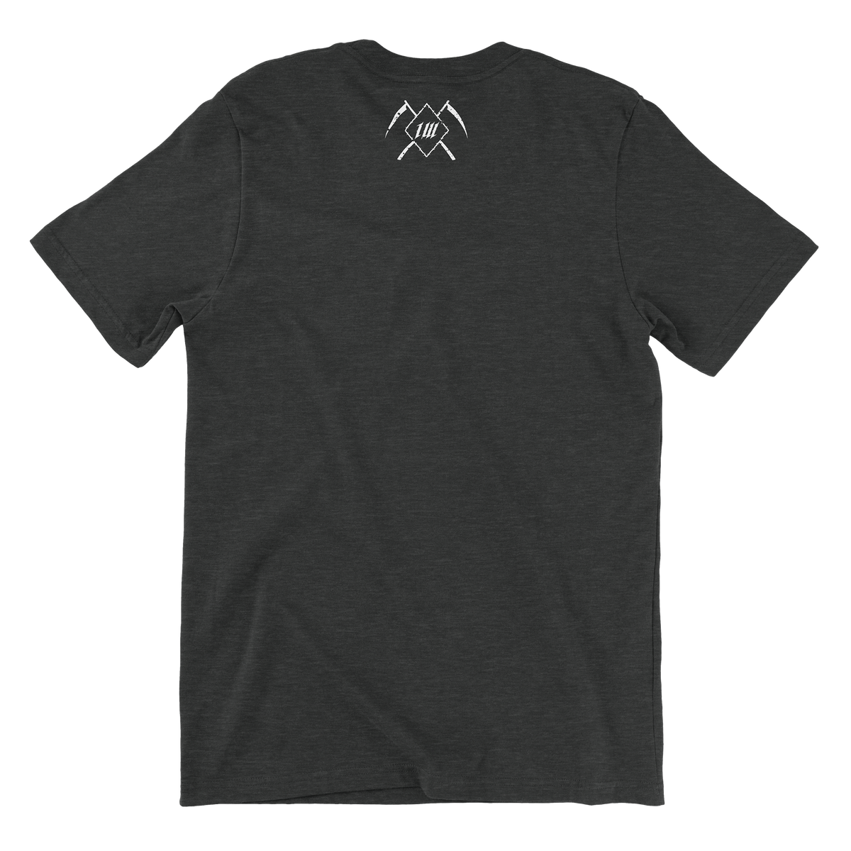 Reap Barbell Reaper Gym T-Shirt, back with scythe logo