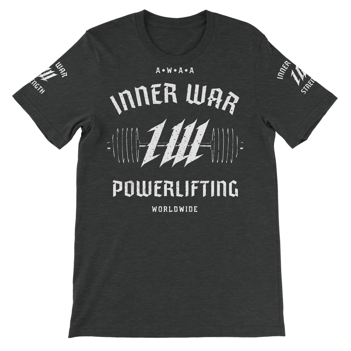 Powerlifting Competition T-Shirt, front