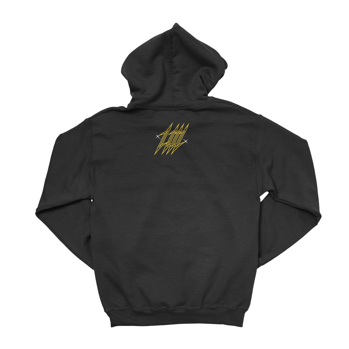 Retro Synthwave Barbarian Hoodie, back